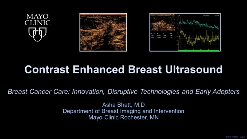 Contrast Enhanced Breast Ultrasound