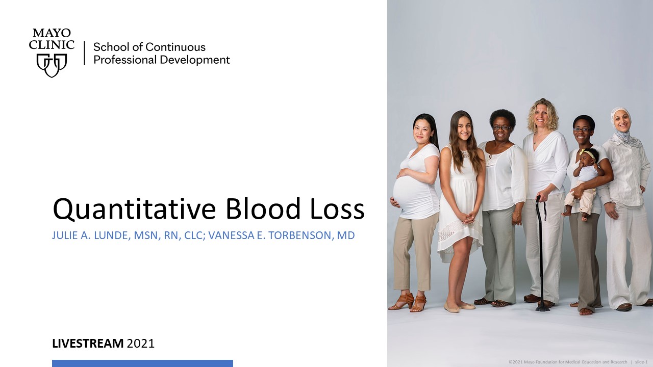 Quantitative Blood Loss
