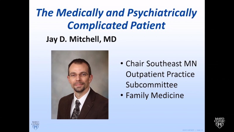 Learning from Our Patients Part II: The Medically & Psychiatrically ...