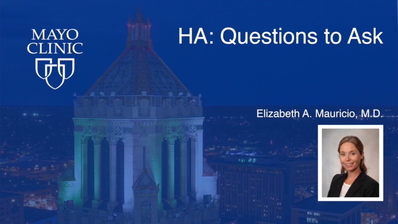 Headache (HA): Questions to Ask